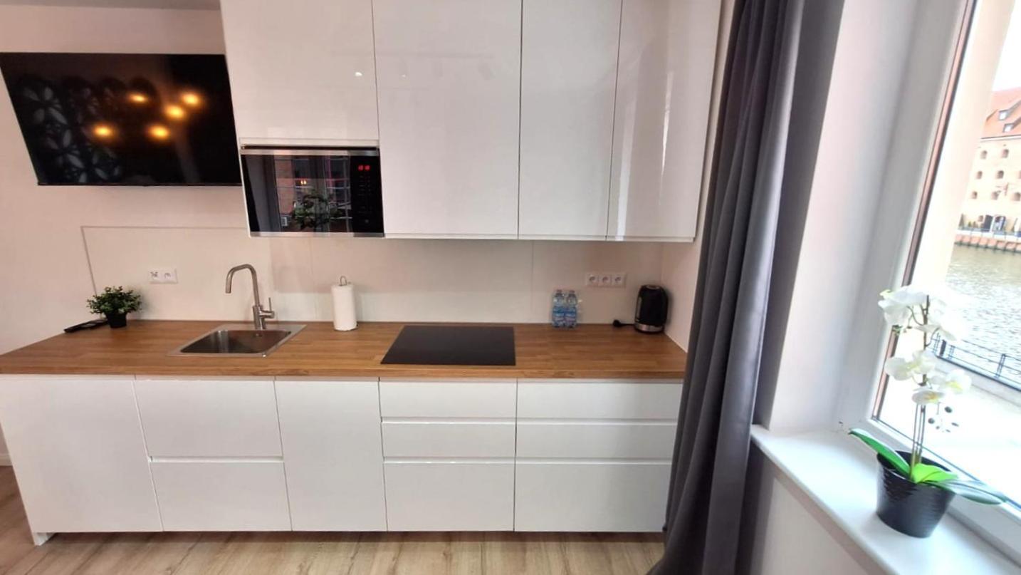 גדנסק Magical River View By Downtown Apartments חדר תמונה