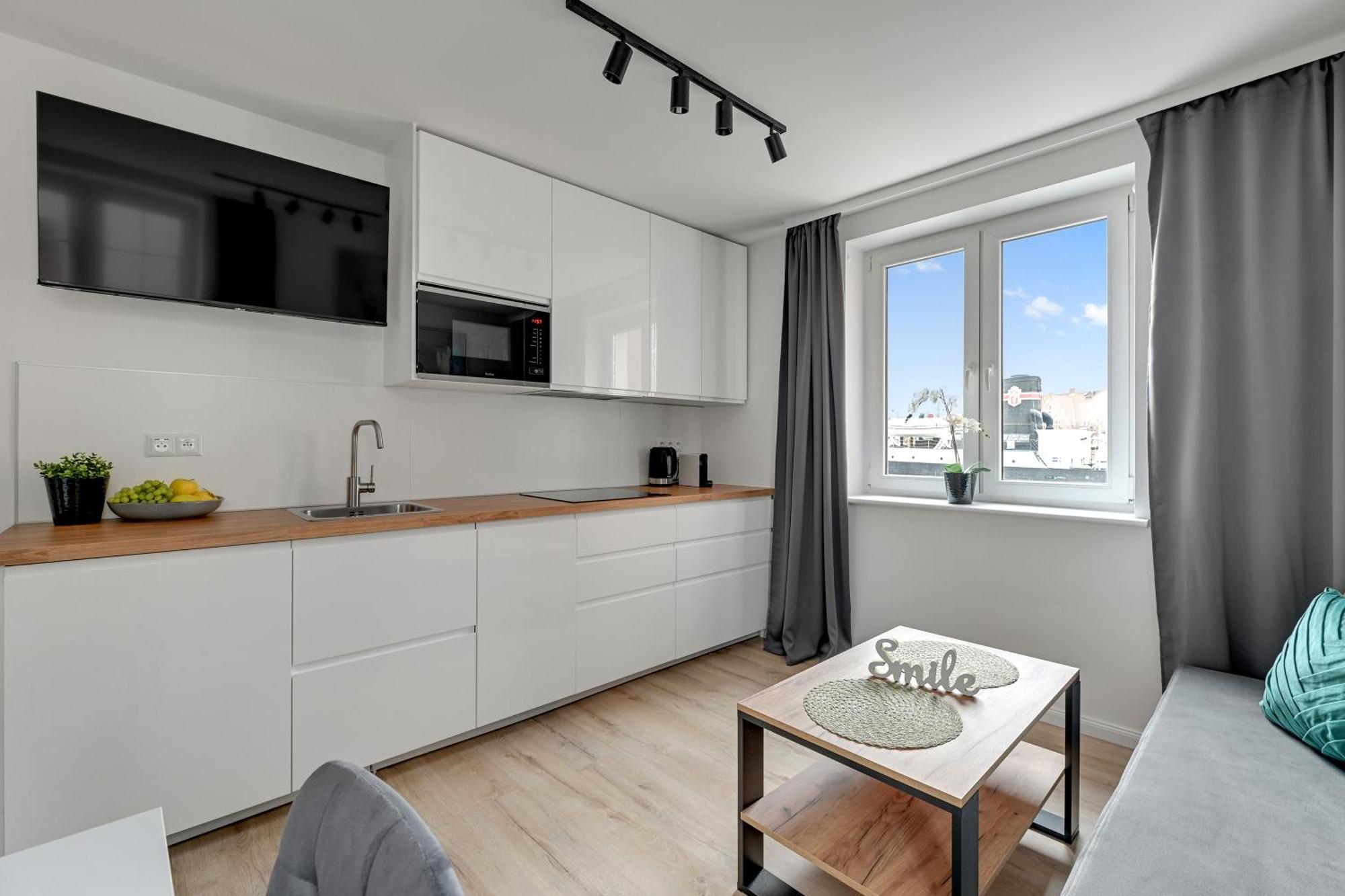 גדנסק Magical River View By Downtown Apartments חדר תמונה